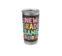Regreso a la escuela Nuevo grado Same Aura Vaso térmico de acero inoxidable de doble pared