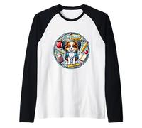 Regreso a la escuela Papillon Dog Boys Girls Dueño Estudiante Niños Camiseta Manga Raglan