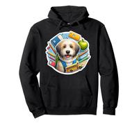 Regreso a la escuela Polaco Lowland Sheepdog Dog Boy Girls Student Sudadera con Capucha
