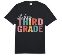 Regreso a la Escuela Profesor Oh Hey 3er Tercer Grado Comfort Colors Adult Heavyweight T-Shirt