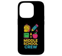 Regreso a la escuela secundaria Crew Cute Womens First Day Carcasa para iPhone 14 Pro