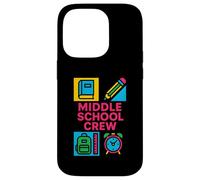 Regreso a la escuela secundaria Crew Cute Womens First Day Carcasa para iPhone 14 Pro