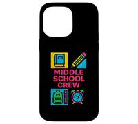 Regreso a la escuela secundaria Crew Cute Womens First Day Carcasa para iPhone 14 Pro Max