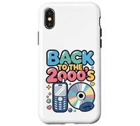 Regreso a la Nostalgia Retro de los años 2000 Carcasa para iPhone X/XS