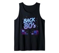 Regreso a los 80's Retro Nostálgico Down Memory Lane Throwback Camiseta sin Mangas