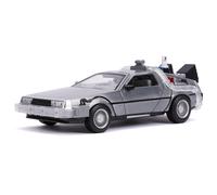 Regreso Al Futuro 2 DeLorean Máquina Del Tiempo Con Luces 1:24 Modelo JADA TOYS