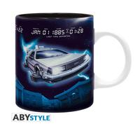 Regreso Al Futuro Back To The Future Delorean Taza Ceramic Taza 320 Ml. Abystyle