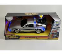 Regreso Al Futuro Máquina Del Tiempo RC Plata 1:16 Escala Jada 253256004