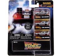 Regreso Al Futuro Nano Hollywood Rides 3-Pack