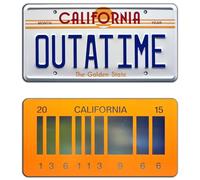 Regreso al Futuro | Outatime + 2015 | Metal License Plates