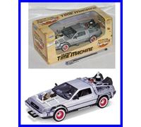 Caja Roto Retorno Al Futuro Parte 3 Modelo Diecast Auto De Lorean 1/24 WELLY