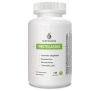 Regula el Colesterol y los Triglicéridos con Esteroles Vegetales 998 mg, Levadura de Arroz Rojo: 2,9 mg Monacolina K, Co-Q10 y una dosis concentrada de Astaxantina. 135 Cápsulas Veganas Sin Aditivos