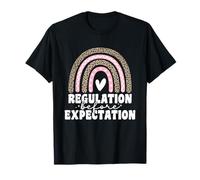 Regulación Antes de Las expectativas Leopardo Arco Iris para Mujeres Hombres Camiseta