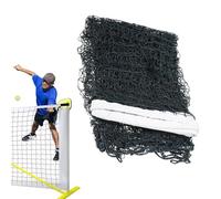 Regulación Pickle Ball Net, Red de Bolas de pepinillo exterior interior, Reglamento Estándar de Interior Pickle Ball Corto Netting, Suministros Robustos de Voleibol para Patios, Los