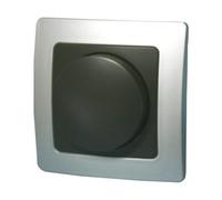 Regulador 20w a 300w empotrable electro dh plata - gris 36.535/reg/pg