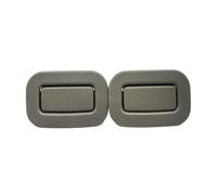 Regulador Asiento Coche 64328AG011 64328AG001 apto para Subaru Forester 2009-2013 botón reclinable del asiento trasero izquierdo derecho Botón Memoria Asiento(Grey A Pair)