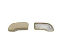 Regulador Asiento Coche Ajuste para Nissan 2014-2021 interruptor ajuste asiento delantero eléctrico botón llave ángulo respaldo riel deslizante Botón Memoria Asiento(Beige Main driver left)