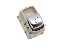 Regulador Asiento Coche Botón ajuste consola asiento izquierdo y derecho coche, para Benz C GLC clase W205 W253 2015-2022 2059052113 Botón Memoria Asiento(Beige Right)