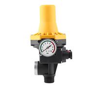 Regulador automático de bomba de agua, 220 V, interruptor de control eléctrico con manómetro ajustable y control de presión