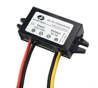 Regulador convertidor reductor CC/CC - 12 V o 24 V a 5 V 3 A 15 W Bucks fuente de alimentación, convertidor de voltaje de coche ultrafino en maceta epoxi para uso industrial