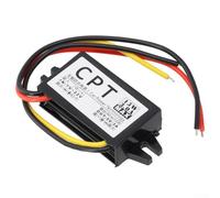 Regulador convertidor reductor CC/CC - Fuente de alimentación de rectificación síncrona de 12V a 5V 3A 15W, eficiencia del 96%,