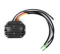 Regulador Corriente Moto Rectificador regulador de voltaje compatible con motores fueraborda de 4 tiempos Tohatsu MFS15C, MFS20C, MFS15D y MFS20D. MFS20 y MFS9.9C. Regulador de Moto