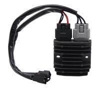 Regulador Corriente Moto Regulador de voltaje rectificador para motocicleta, compatible con Street Triple 675 (2008, 2009, 2010, 2011, 2012, 675R,T2500676, T1300675). Regulador de Moto
