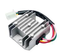Regulador Corriente Moto Regulador y rectificador de voltaje de onda completa para motocicleta, 12 V, 4 cables, 4 pines, para ATV, motocicleta, motocross, quad Rectificador regulador