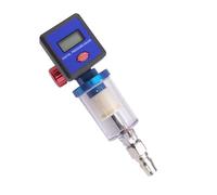 Regulador de aire multifunción, control de presión de aire, medidor con separador de agua de aceite, para sistemas de aire de compresor, rosca de 1/4 pulgadas, filtración de aire automotriz