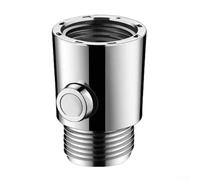 Regulador de ángulo de ducha de cobre con ajuste de 135 grados y boquilla dividida de cuatro puntos para una amplia cobertura de agua, diseñado para su uso con accesorios de ducha estándar (A)