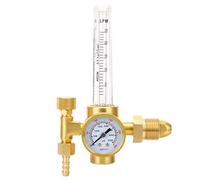 Regulador de Argón, Medidor de Gas del Medidor de Flujo para la Soldadura MIG TIG, con Adaptador GA580, Regulador de Gas del Medidor de Flujo Fácil de Ajuste