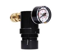 Regulador de Baja PresióN Mini Regulador de CO2 Tipo T PresióN de Salida 230 Psi con ManóMetro de Acoplador