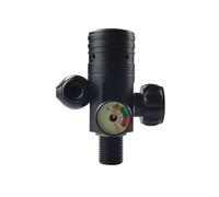 Regulador De Buceo De 300 Bar, Manómetro Luminoso De 4500 Psi, Válvula Reductora De Presión De Primer Nivel Con Rosca M18x1,5 For Cilindro De Aire De Buceo.