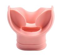 Regulador de buceo, soporte de pulpo y retenedor de cubierta de boquilla, silicona diseñada para un ajuste seguro del equipo de respiración (rosa)