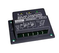 Regulador de carga para panel solar y 1 o 2 baterías 12 V 16 A