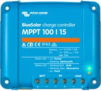 Regulador de carga solar 100 v / 15 a bluesolar mppt 100/15 victron