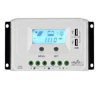 Regulador de carga Solar 12V/24V 45A 2 puertos USB con LCD Dsiplay PWM Pro Of...