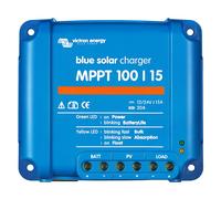 Regulador de carga solar MPPT 100/15 12V 24V 15A autocaravana caseta de jardí...
