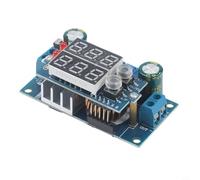 Regulador de carga solar MPPT 5 A, CC 6-36 V, corriente constante, voltaje constante, indicador LED para carga de batería y fuente de alimentación DIY, azul, 60 x 31 mm
