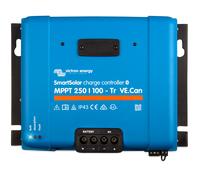 Victron Energy Controlador MPPT SmartSolar 250/100-Tr VE.Can - 100 amperios, 12/24/36/48V, Bluetooth