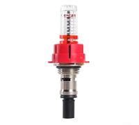 Regulador de caudalímetro, medidor de flujo múltiple de calefacción por suelo radiante, regulador de colector de calefacción por suelo radiante para colectores de agua (3/8)