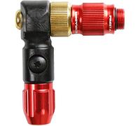 Lezyne Cabezal de bomba ABS-1 Pro HP/HV Chuck rojo one_size