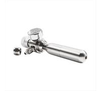 Regulador de CO2 para acuario, manómetro de 2000 psi para tubo de succión de 6 mm, 3/8-24UNF