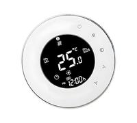 Regulador de control de calefacción amigable para calderas, sustancia ABS permanente, fácil instalación y regulador amigable con pantalla táctil