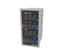 Regulador de Control de temperatura inteligente Digital, tabla de Control de temperatura de tiempo, sensor K, salida de relé de entrada PT100 (Color : K type SSR output)