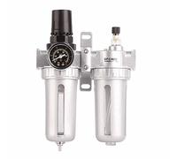Regulador de filtro de aire comprimido, separador de agua de agua de agua Separador de trampas para el filtro de aire del compresor de aluminio Trap de filtro de aire para s