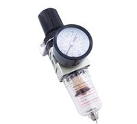 Regulador de filtro de aire neumático AW2000-01/02 1/8 1/4 pulgadas con cartucho de cobre Unidades de tratamiento de aire de drenaje manual(AW2000-02)