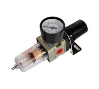 Regulador de filtro de aire neumático AW2000-02 Unidad de tratamiento de aire de 1/4'' con drenaje manual de cartucho de cobre