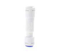 Regulador de flujo 150cc, para sistemas de agua bajo encimera de 1/4 | Compatible con instalaciones estándar de purificación, facilita la sustitución de limitadores obstruidos o desgastados.