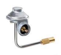 Regulador de gas de baja presión de 25000 BTU para Coleman para parrillas de viaje, conector de cilindro de propano con sello de seguridad para estufa de camping